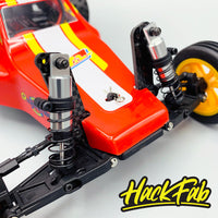 HackFab Carbon Fiber WIDE front shock tower for Losi Mini JRX2 (2.5mm)