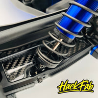 HackFab Carbon Fiber Rear Arm Inserts for Traxxas Sledge