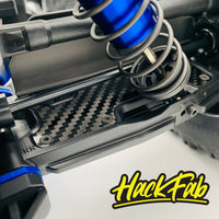 HackFab Carbon Fiber Rear Arm Inserts for Traxxas Sledge