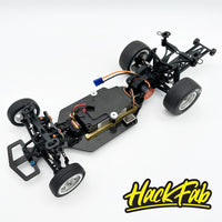 HackFab LCG Shorty Battery Tray for Losi Mini Drag Conversion