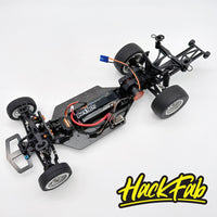 HackFab Mini Drag 225/239 Carbon Chassis Conversion For Losi Mini Drag Chevelle