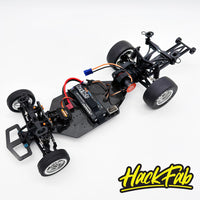 HackFab Mini Drag 225/239 Carbon Chassis Conversion For Losi Mini Drag Chevelle