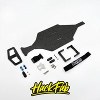 HackFab Mini Drag 225/239 Carbon Chassis Conversion For Losi Mini Drag Chevelle