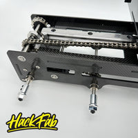 HackFab Evolution Dual Axle R/C Pulling Sled (Carbon)