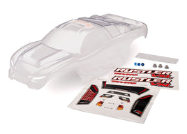 Traxxas Rustler 2WD Clear Body