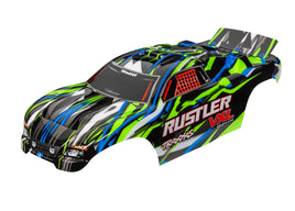 Traxxas Rustler VXL Body - Green/Blue