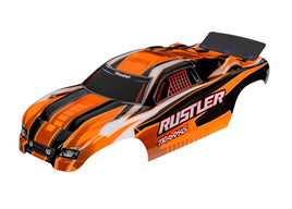 Traxxas Rustler Body - Orange