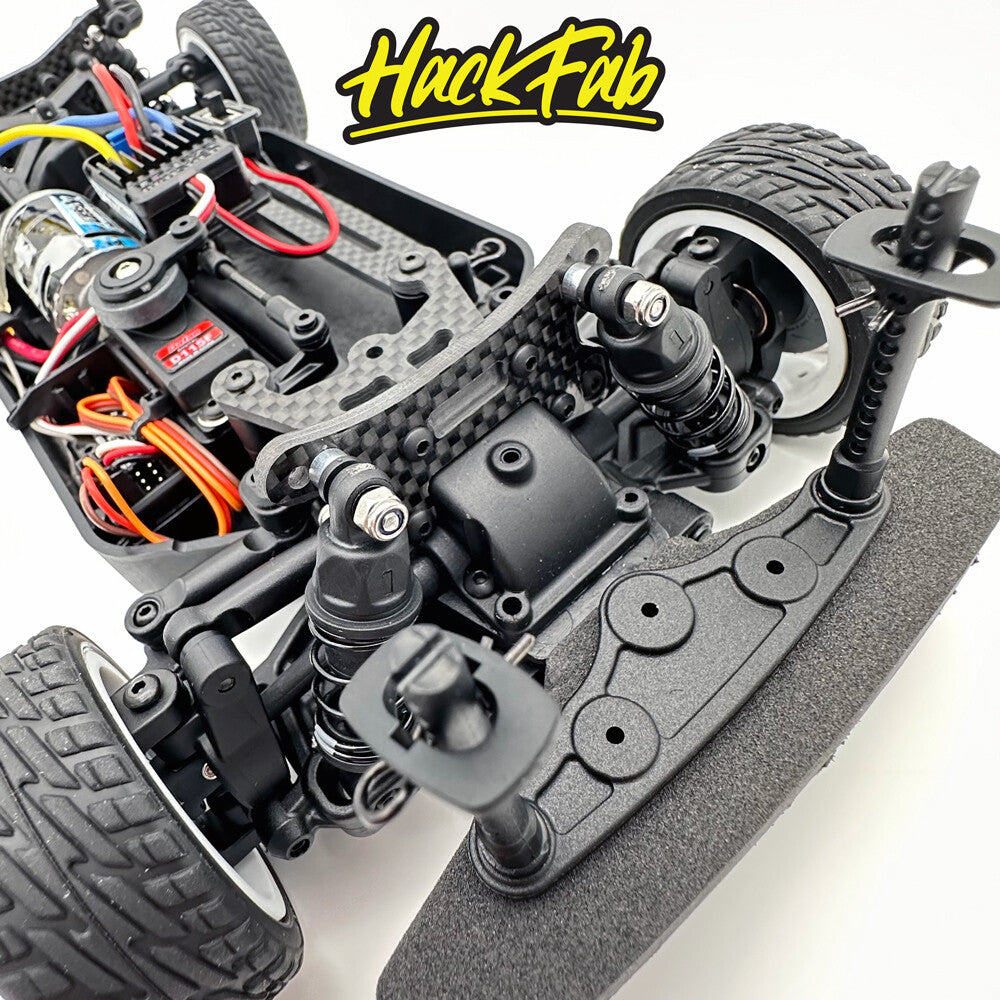 HackFab Carbon Fiber Front Shock Tower for Team Associated Reflex 14R ...