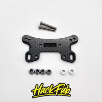 HackFab Carbon Fiber Front Shock Tower for Team Associated Reflex 14R