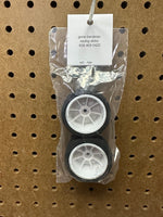 Gone Bananas Mini-B Foam Tires REAR (2) (White Wheels)