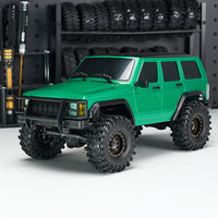 INJORA Cherokee Body for 155mm 1/18 TRX4M Bronco Defender (Green)