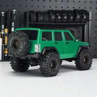 INJORA Cherokee Body for 155mm 1/18 TRX4M Bronco Defender (Green)
