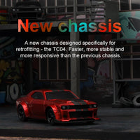 Turbo Racing C75 RTR Micro Race Car - RED