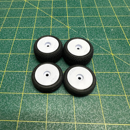 Losi Micro-B stock wheels and tires- new take off