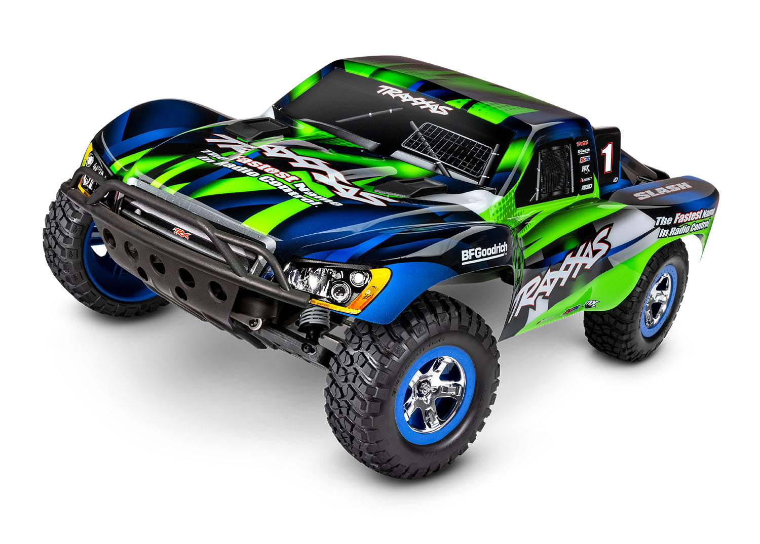 トラクサス Traxxas 1/10 スラッシュ　2WD ラジコンカー トラクサス Traxxas 1/10 スラッシュ 2WD ラジコンカー tra58234-8-grn.jpg