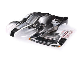 Traxxas 5855 Body, Slash 2WD, ProGraphix (also fits Slash VXL & Slash 4X4) (graphics are printed, requires paint & final color application)/ decal sheet