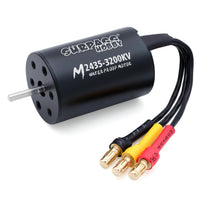 Surpass Hobby 2435 3200KV Brushless Motor High Speed Waterproof 2mm Shaft