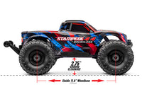 Traxxas Stampede 4x4 VX3 1/10 RTR 4WD Brushless Monster Truck w/VX3 ESC, TQi™ Sport 2.4GHz Radio & TSM®