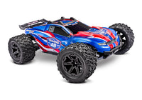 Traxxas Rustler 4x4 VX3 1/10 RTR 4WD Brushless Stadium Truck w/VX3 ESC, TQi Sport 2.4GHz Radio & TSM
