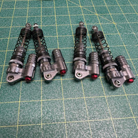 Unknown non-namebrand 95mm aluminum crawler shocks with reservoirs