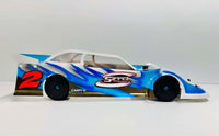 Sippel MLM26 LIL SLAYER Clear Light Weight Mini Late Model Body (.020)