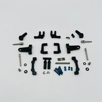 PRW 1/10 Pan Car Front End - Black (Complete)