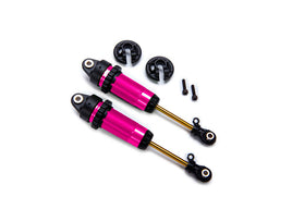 Traxxas GTR XX-Long Pink Anodized Shocks (2) (Rear)
