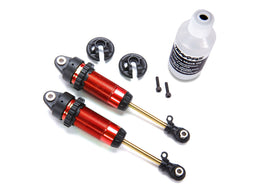 Traxxas GTR XX-Long Red Anodized Shocks (2) (Rear)