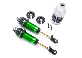 Traxxas GTR XX-Long Green Anodized Shocks (2) (Rear)
