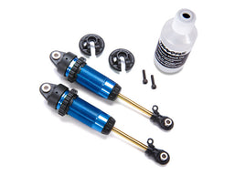Traxxas GTR XX-Long Blue Anodized Shocks (2) (Rear)
