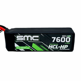 SMC 4S Lipo Battery HCL-HP 14.8V 7600mAh 150C G10 Protection Plates (QS8)