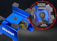 Traxxas RC car/truck stand, blue (assembled)