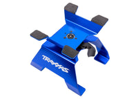 Traxxas RC car/truck stand, blue (assembled)