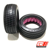 Quasi Speed 2.2 Buggy Front Tires with Inserts (Pair)