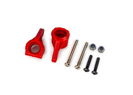 Traxxas 2wd Steering blocks, Extreme HD, Red