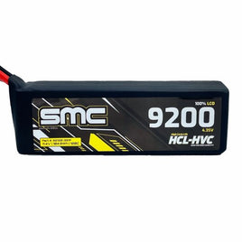 SMC 3S Lipo HCL-HVC 11.4V 9200mAh 120C wired battery w/ G10 Protection Plates (XT60)