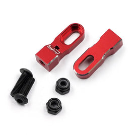 Yeah Racing Aluminum Height Adjustable Servo Mount Red : 1/10 RC