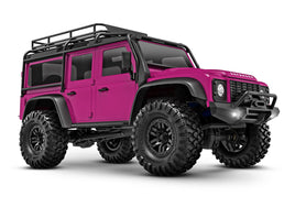 Traxxas TRX-4M 1/18 Electric Rock Crawler w/Land Rover Defender Body (Pink)