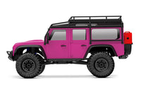 Traxxas TRX-4M 1/18 Electric Rock Crawler w/Land Rover Defender Body (Pink)