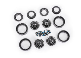 Traxxas TRX-4M 1" Black Aluminum Beadlock Wheels (4)