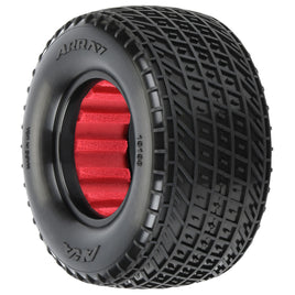 AKA 1/10 Array Clay Rear 1.7"/2.2" Dirt Oval Tires (2)