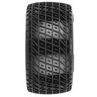 AKA 1/10 Array Clay Rear 1.7"/2.2" Dirt Oval Tires (2)