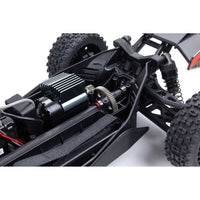 Arrma 1/18 TYPHON GROM MEGA 380 Brushed 4X4 Buggy RTR with Battery & Charger, Red/White