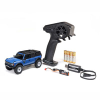 Axial 1/30 Axial SCX30 Ford Bronco (Battery & Charger Included) Blue