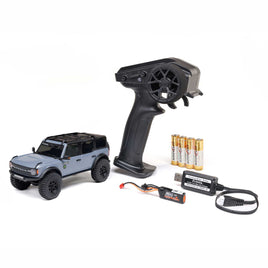 Axial 1/30 Axial SCX30 Ford Bronco (Battery & Charger Included) Gray