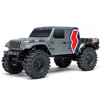 Axial 1/24 SCX24 Summit Racing Jeep Gladiator 4X4 Rock Crawler RTR (Battery & Charger Included), Gray