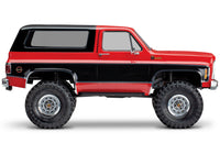 Traxxas TRX-4® 1/10 Trail Crawler Truck w/1979 Chevy Blazer Clipless Body