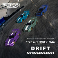 Turbo Racing C63 1:76 RTR Micro Drift car