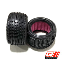 Quasi Speed 2.2 Buggy Rear Tires with Inserts (Pair)