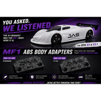DAS Speed RTA V3 MF1 ABS Body Adapters Standard Offset